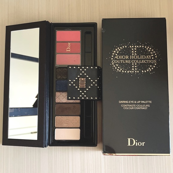 Dior Holiday edition leather eye and lip palette. - Picture 1 of 8